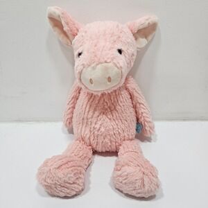 Manhattan Toy Company Adorables Peaches Pink Pig Plush Stuffed Animal 2017